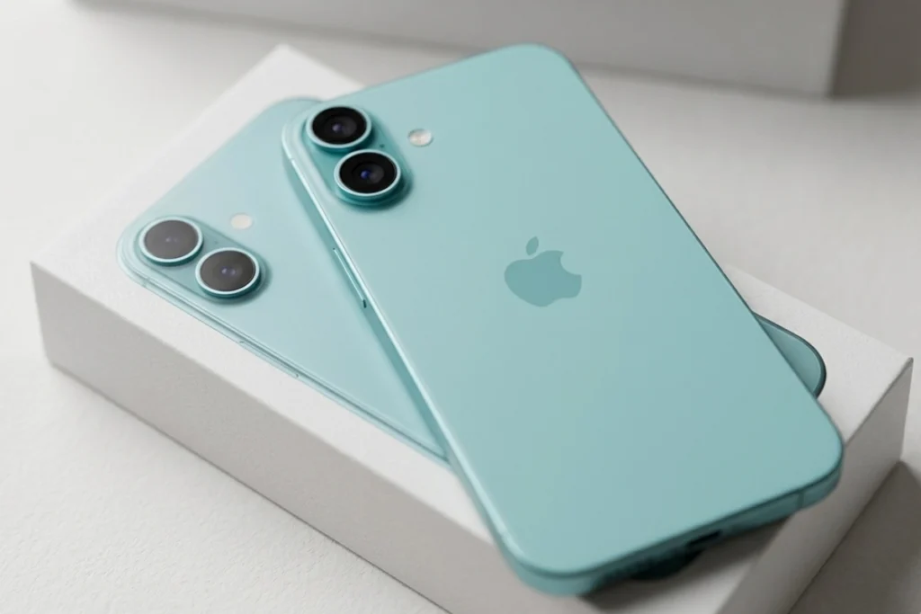 iPhone 16 Plus xanh lưu ly tươi mát, độc đáo, bắt mắt