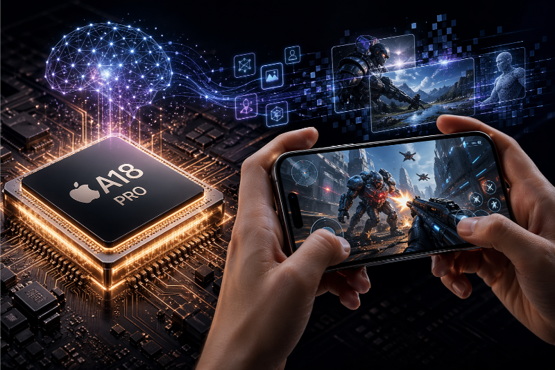 Khả năng xử lý game của chip A18 Pro