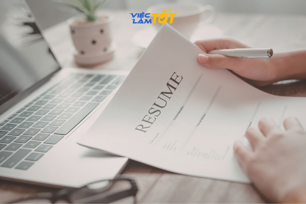 cấu trúc CV xin việc chuẩn kinh nghiệm thiết kế