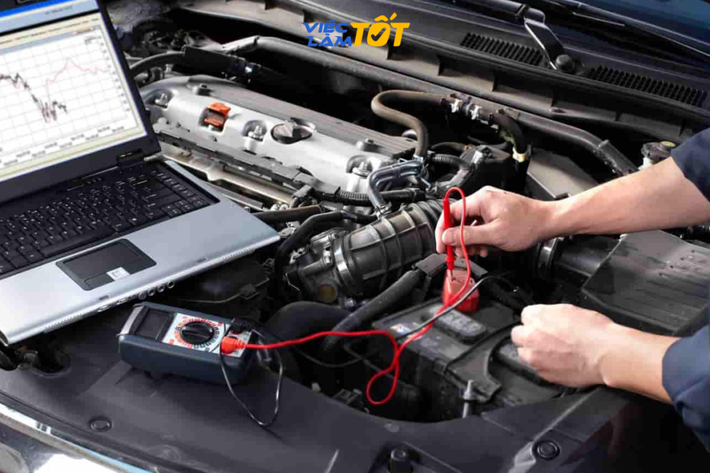Công việc chẩn đoán lỗi trên các dòng xe hiện đại ngày càng phụ thuộc nhiều vào công nghệ