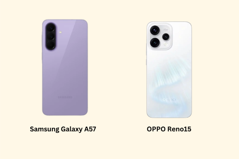 So sánh Samsung Galaxy A57 và OPPO Reno15 - Camera