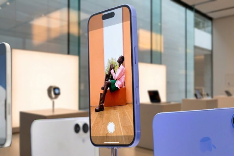 Nút Camera Control mới ở Iphone 16 Plus