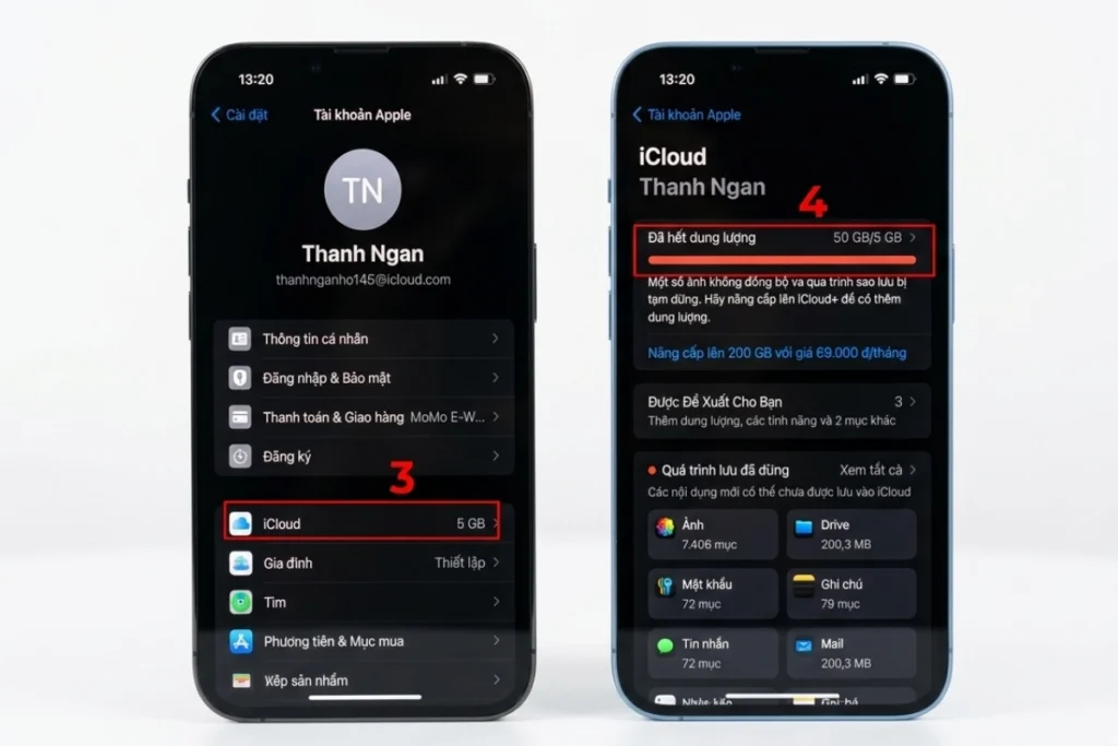 Cách kiểm tra lỗi iCloud trên iPhone
