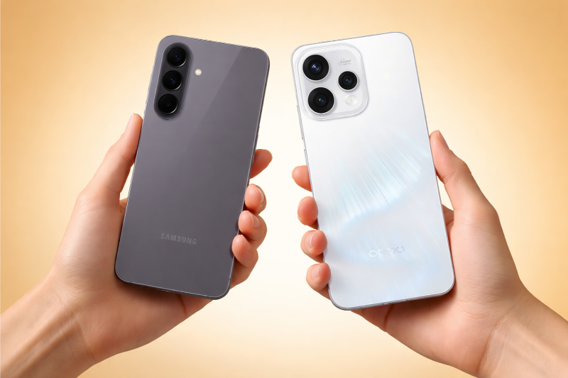 So sánh Galaxy A57 và OPPO Reno15