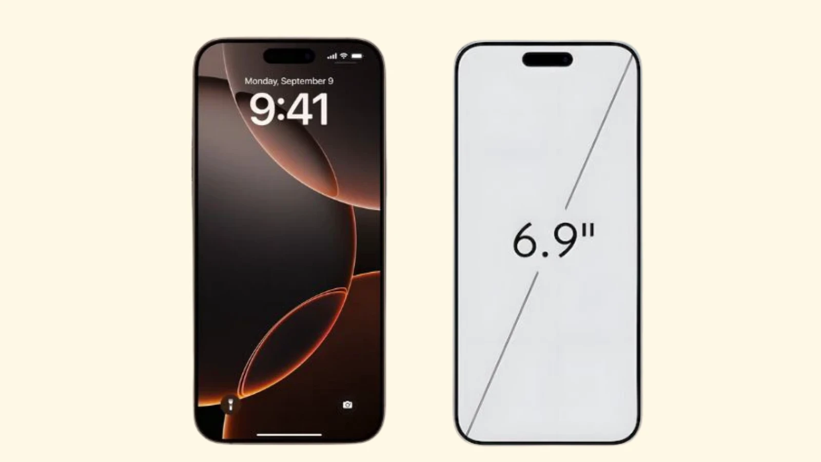 Màn hình iPhone 16 Pro Max cực đại
