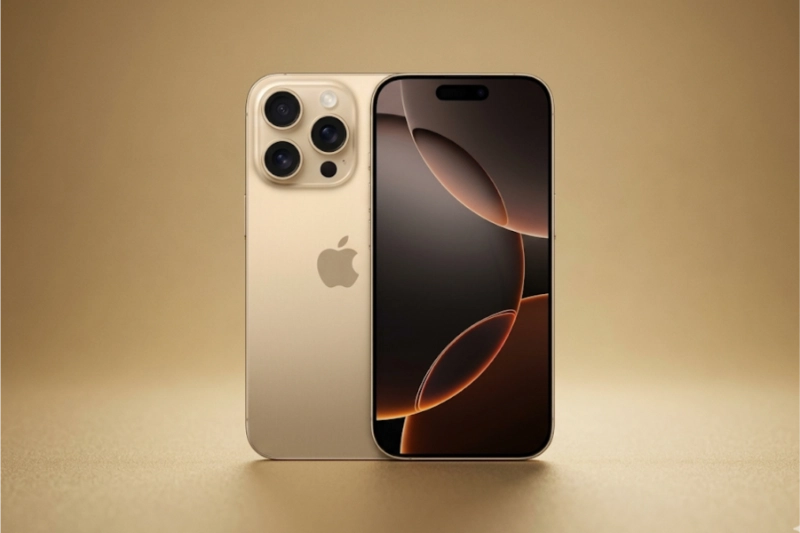 iPhone 16 Pro màu Titan sa mạc