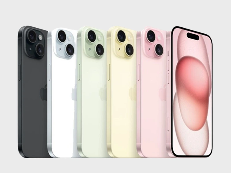 Các màu sắc iPhone 15 Plus