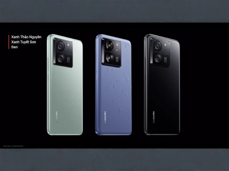 Các màu sắc Xiaomi 13T
