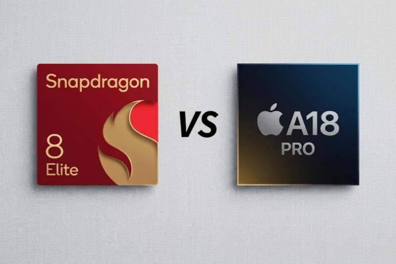 Snapdragon 8 Elite đối đầu trực tiếp cùng Apple A18