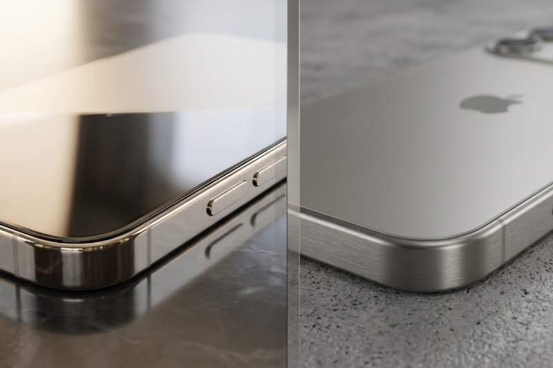 iPhone 15 Pro Max chuyển từ khung thép không gỉ bóng sang chất liệu Titanium cấp độ 5 nhám mờ