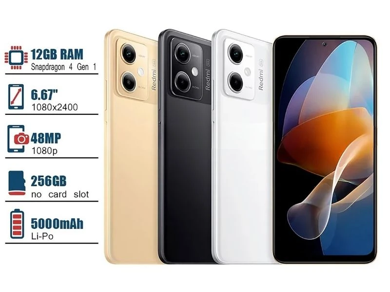 Thông số kỹ thuật Xiaomi Redmi Note 12R Pro