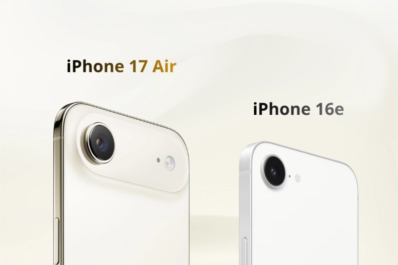 iPhone 17 Air và iPhone 16e đều sỡ hữu Camera 48MP với chất lượng ảnh tuyệt vời