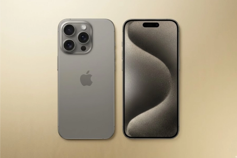 iPhone 15 Pro màu Titan Đen hợp mệnh Thuỷ và Mộc