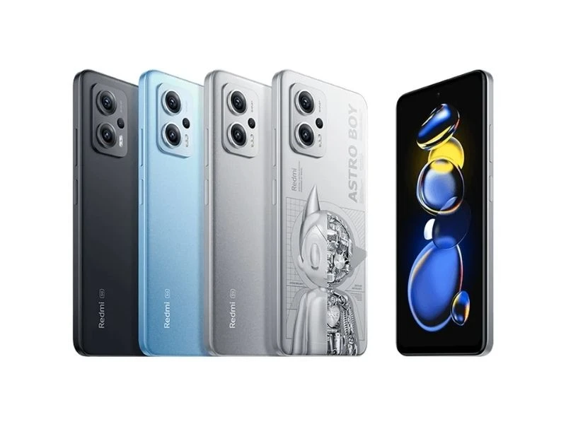 Các màu sắc Xiaomi Redmi Note 11T Pro Plus