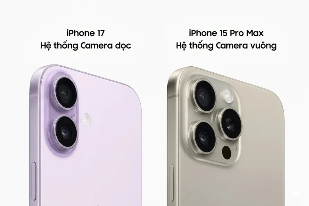 Hệ thống camera chính là nơi cho thấy sự phân cấp rõ rệt nhất khi iPhone 15 Pro Max sở hữu tới 3 ống kính