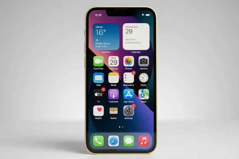 Màn hình Super Retina XDR OLED kích thước 5.4 inches của iPhone 13 mini