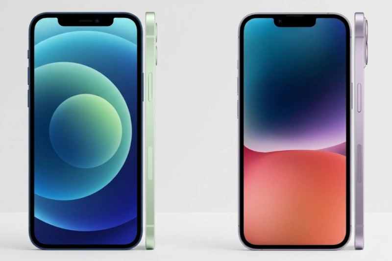 Cả iPhone 14 và iPhone 12 đều sở hữu kích thước lý tưởng 6.1 inch