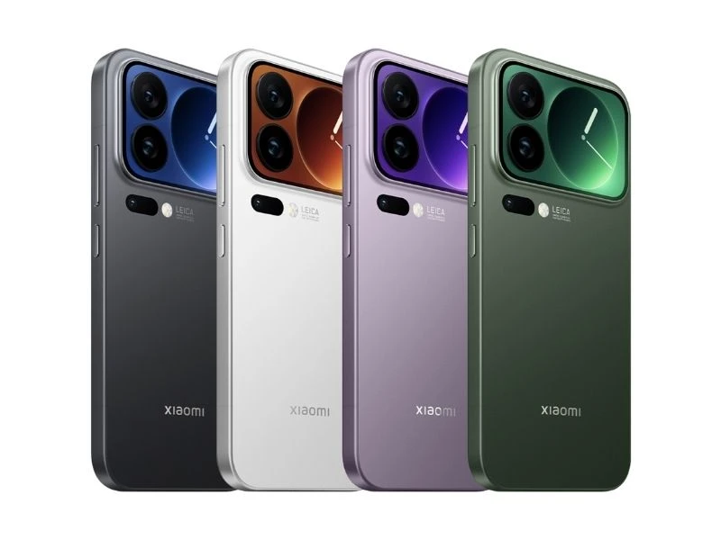 Các màu sắc Xiaomi 17 Pro