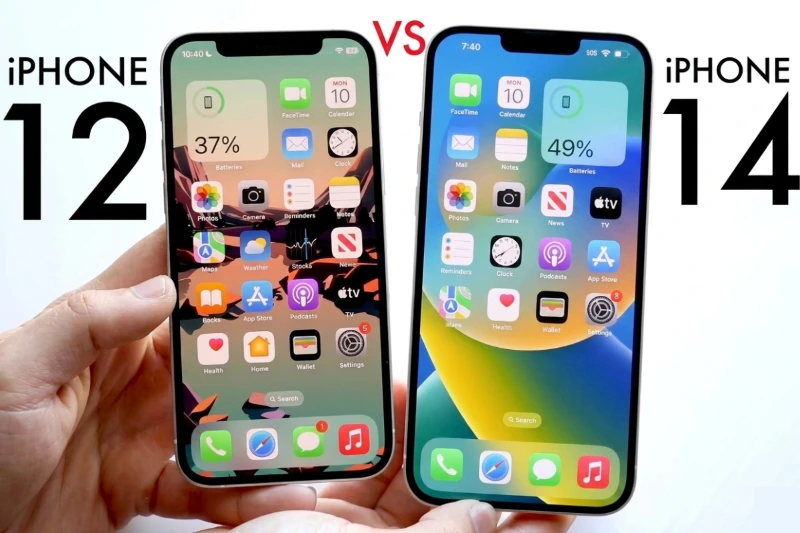 Màn hình iPhone 14 sáng hơn iPhone 12 nhưng cả hai vẫn chỉ hỗ trợ tần số quét 60Hz