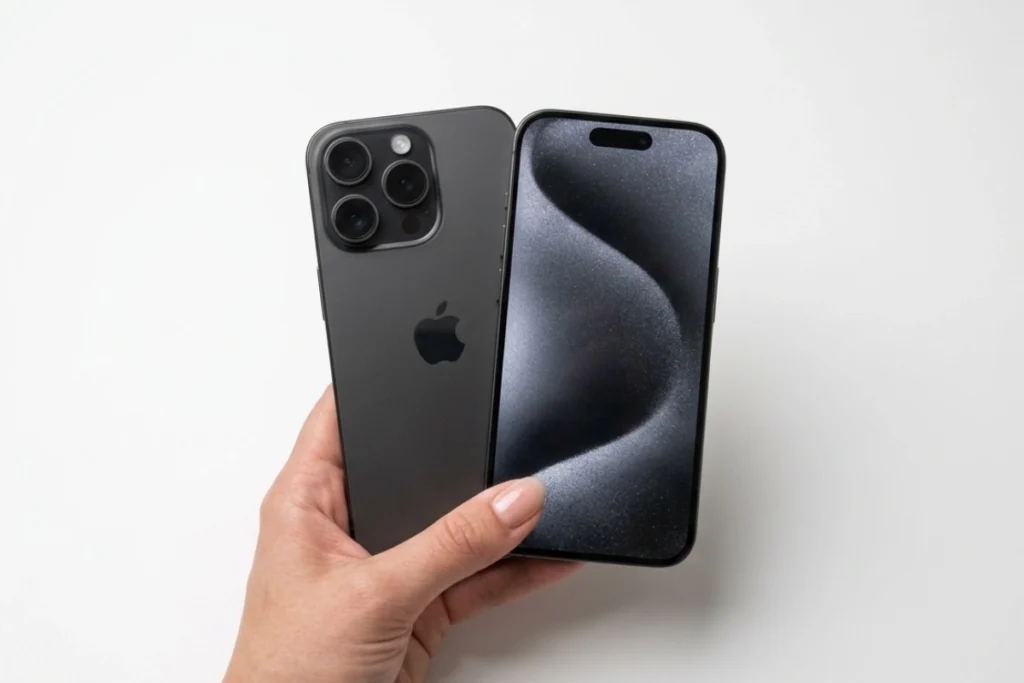 Màn hình trên iPhone 15 Pro Max vẫn là một trong những tấm nền tốt nhất thị trường với độ phân giải cao và tính năng ProMotion 120Hz cực kỳ nhạy