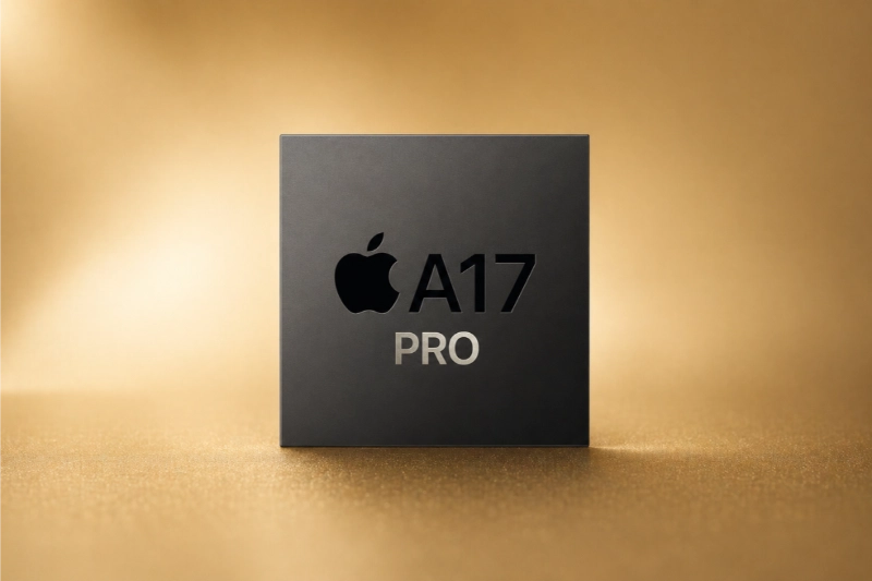 Chip A17 Pro mạnh mẽ, xử lý tốt tác vụ nặng.