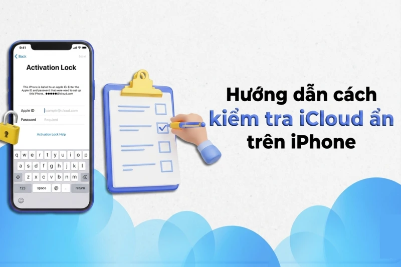 Kiểm tra tài khoản (iCloud) của iPhone 15 Pro