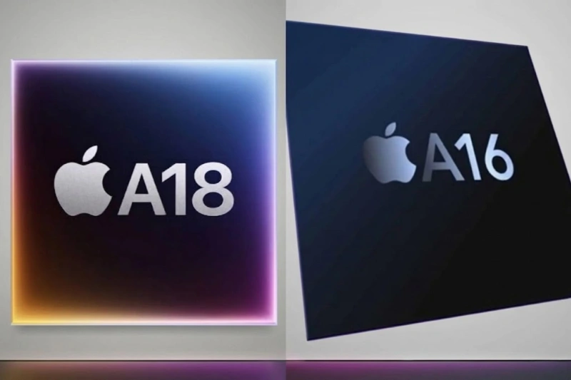 iPhone Air với chip A18 Air cho khả năng xử lý nhanh hơn so với chip A16 Bionic trên iPhone 15