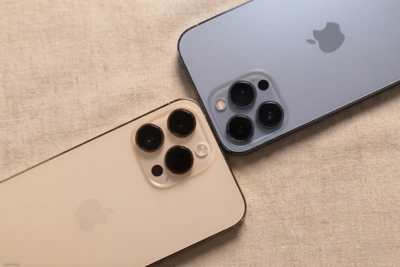 iPhone 14 Pro Max nâng cấp camera chính lên độ phân giải 48MP hơn hẳn camera 12MP của iPhone 13