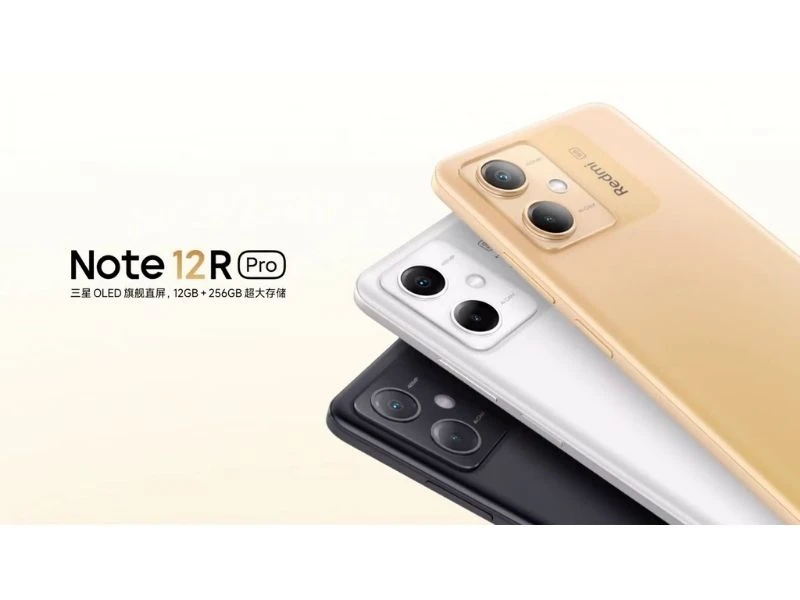Các màu sắc Xiaomi Redmi Note 12R Pro