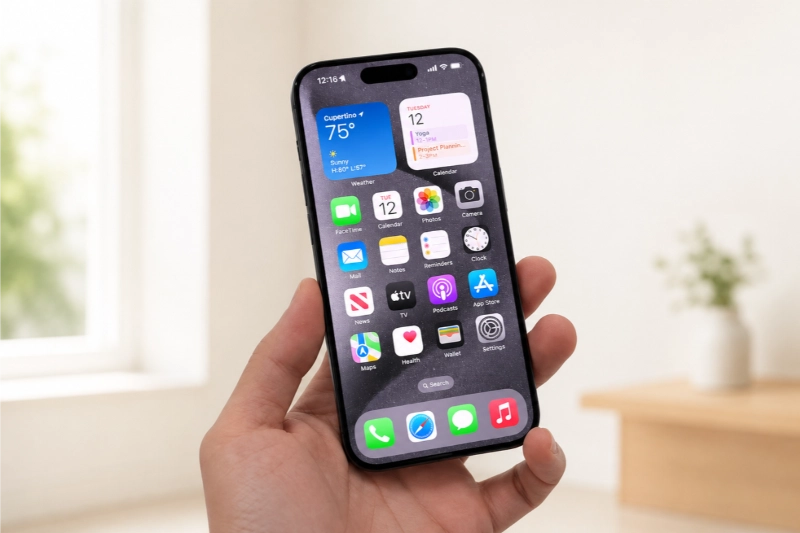 iPhone 15 Pro sở hữu màn hình 120Hz mượt mà, độ sáng cao