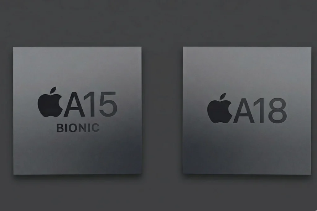 chip A18 trên iPhone 16e mạnh hơn chip A15 của iPhone 13 khoảng 50-60% về tốc độ xử lý