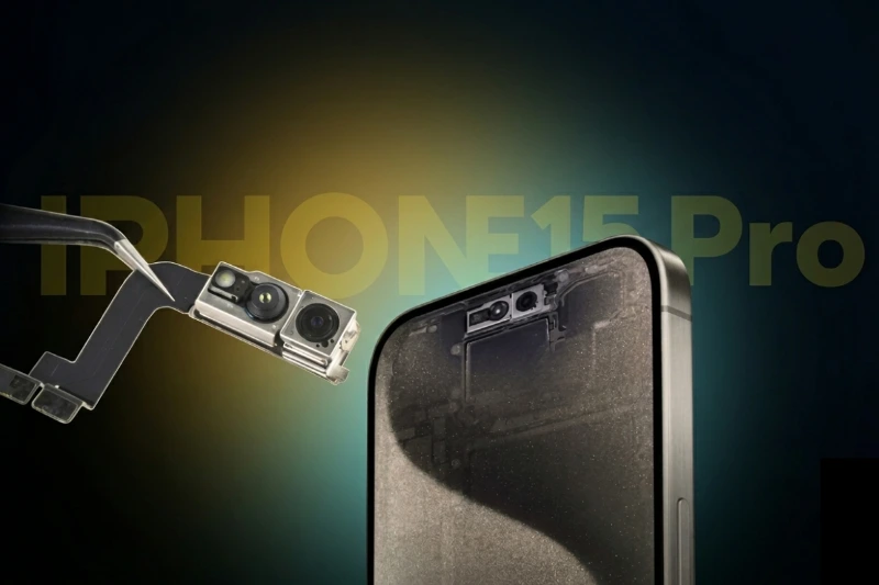 Kiểm tra camera trước của iPhone 15 Pro