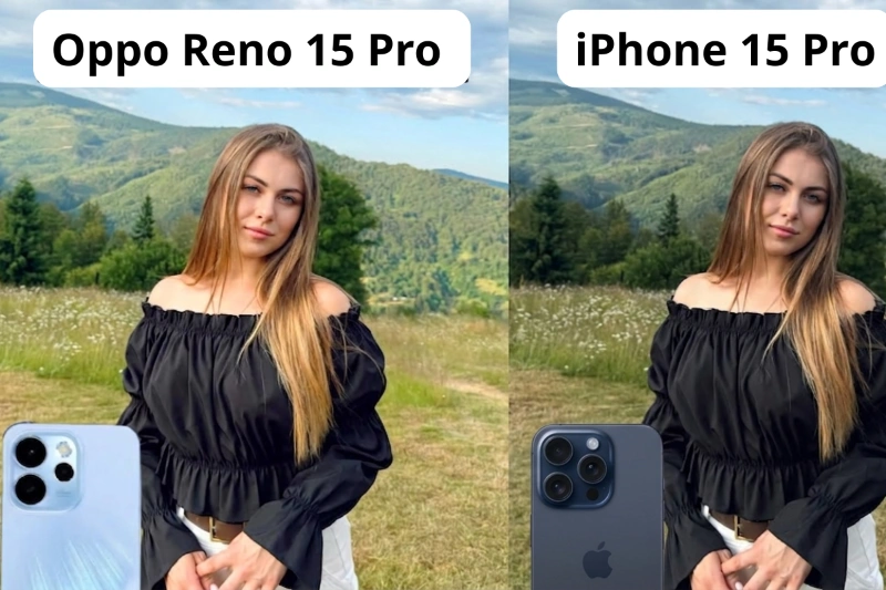 iPhone 15 Pro mạnh quay video chuyên nghiệp, OPPO Reno 15 Pro nổi bật chụp chân dung đẹp