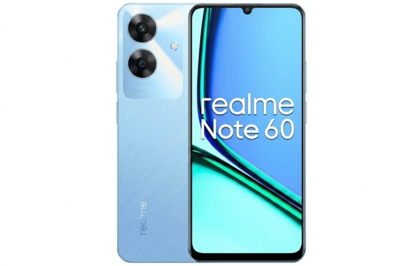 Realme Note 60: Độ bền chuẩn quân đội với khung kim loại chắc chắn
