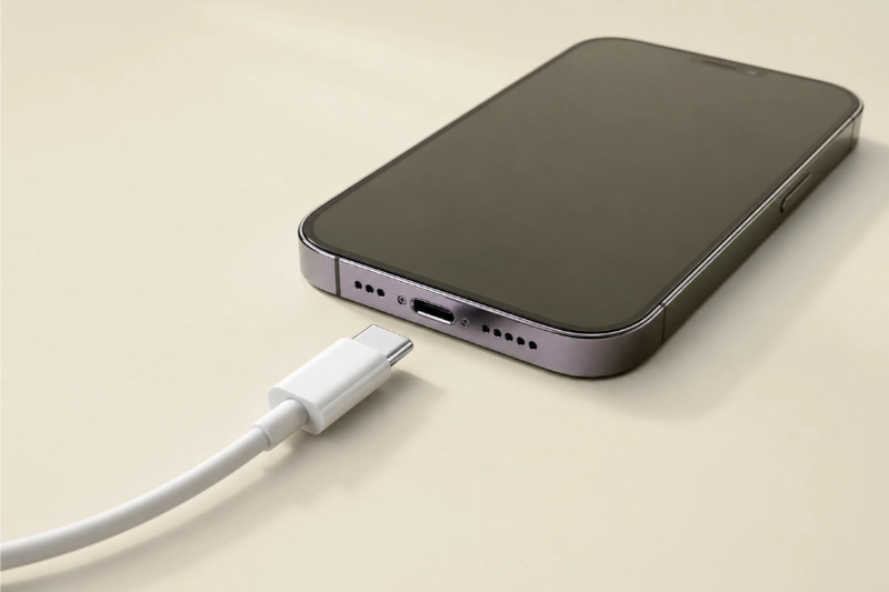 iPhone 16e vừa hỗ trợ chuẩn sạc MagSafe, vừa có khả năng sạc qua cổng USB-C