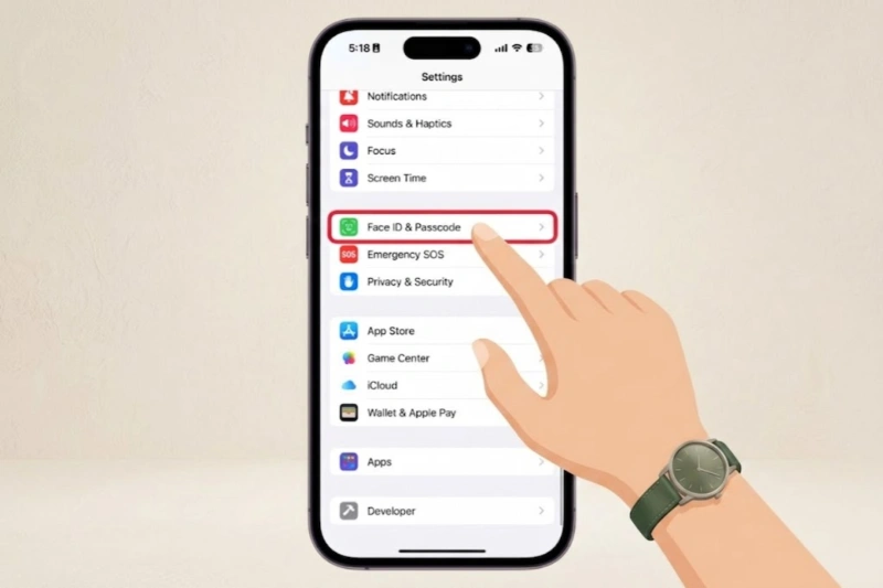 Thiết lập Face ID để bảo vệ tối đa các thông tin riêng tư