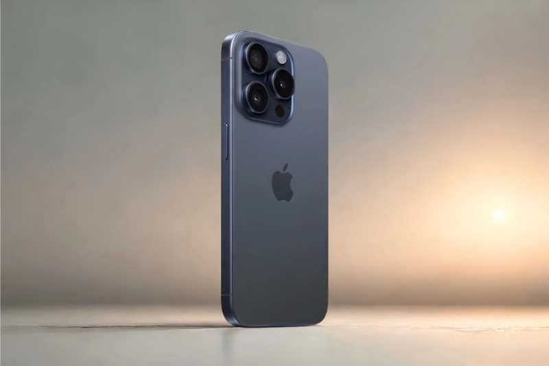 iPhone 15 Pro Titan Xanh, khung titan, tần số quét 120Hz, chip A17 Pro
