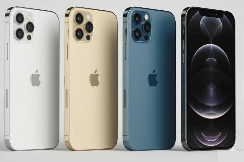 Khung thép không gỉ và mặt lưng kính nhám giúp iPhone 12 Pro Max sang trọng nhưng cầm một tay sẽ hơi mỏi