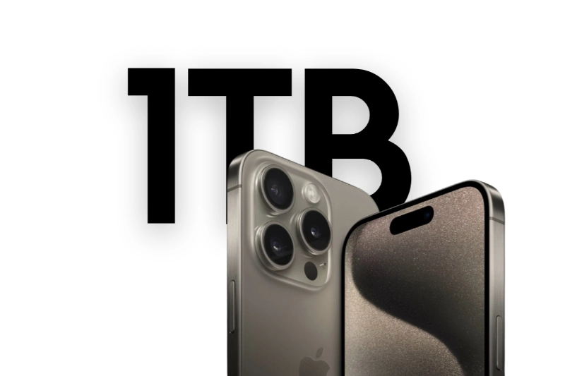 Dung lượng iPhone 15 Pro Max 1TB