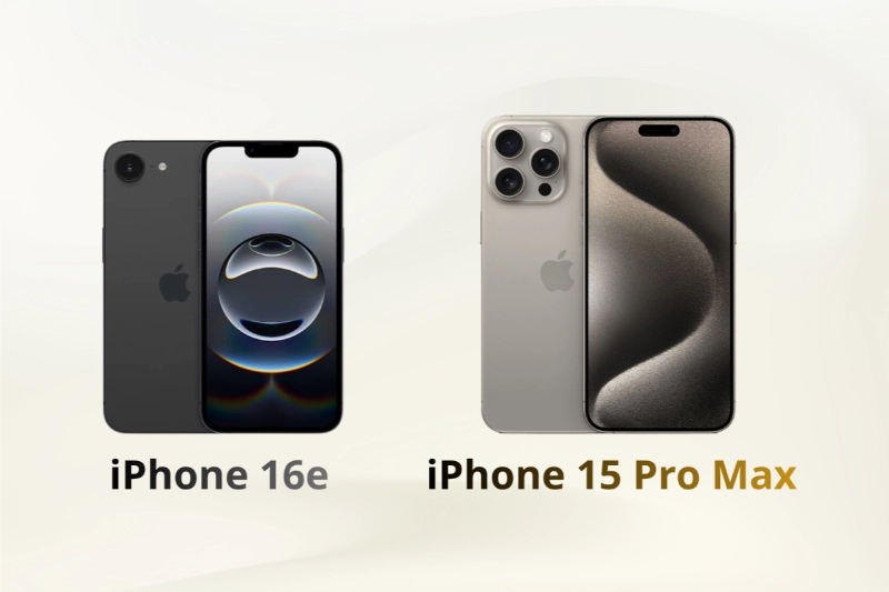 iPhone 16e gọn nhẹ, iPhone 15 Pro Max hầm hố với Titanium