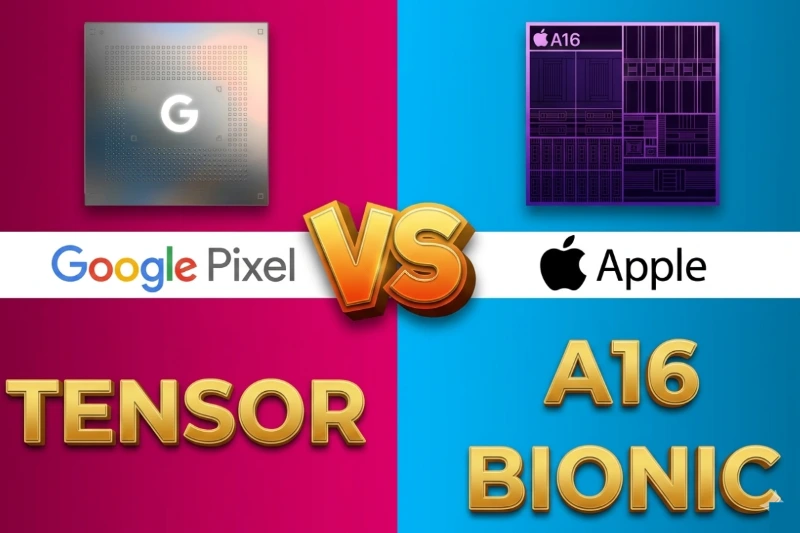 Apple A16 Bionic mạnh mẽ hơn, Tensor G4 thông minh hơn