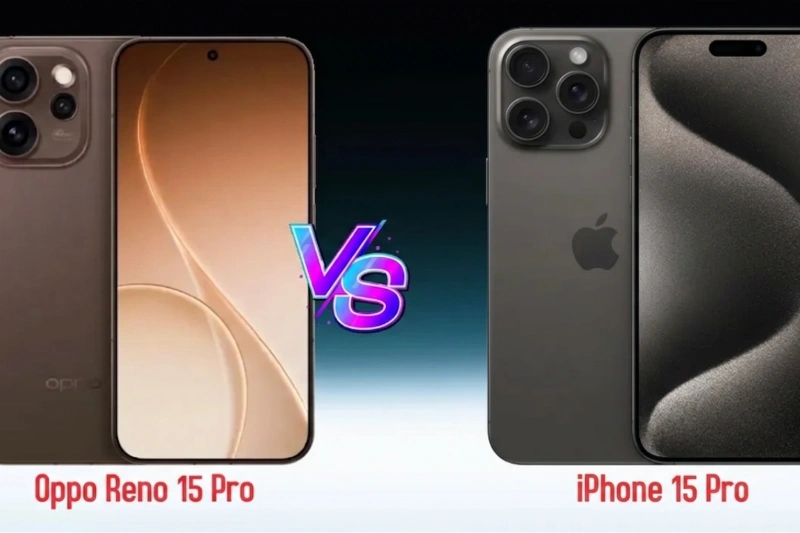 So sánh iPhone 15 Pro và OPPO Reno 15 Pro: Nên chọn đẳng cấp Apple hay sự đột phá của OPPO? So sánh iPhone 15 Pro và OPPO Reno 15 Pro: Apple hay OPPO?