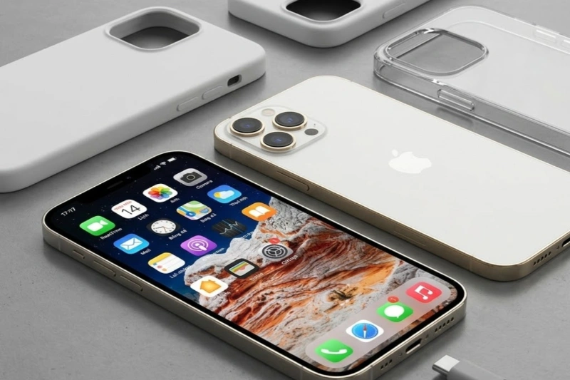 Vẻ ngoài vuông kết hợp giữa khung viền thép không gỉ giúp iPhone 12 Pro Max giữ được sự sang trọng