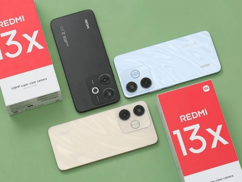 Các màu sắc Xiaomi Redmi 13X