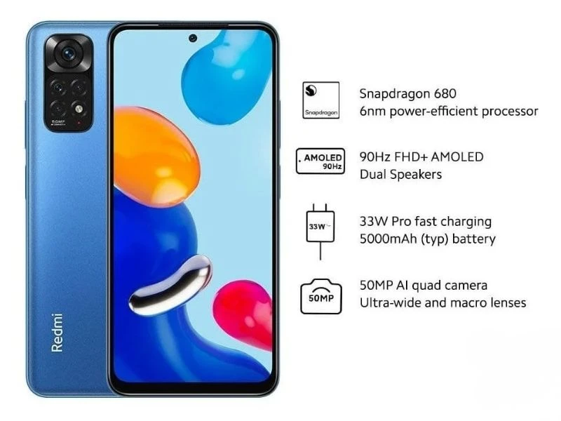 Thông số kỹ thuật Xiaomi Redmi Note 11