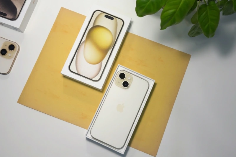 iPhone 15 Plus màu Vàng hợp mệnh Thổ và Kim