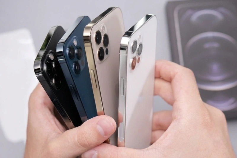 Kiểm tra ngoại hình chung iPhone 12 Pro Max