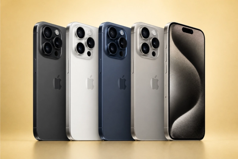iPhone 15 Pro thiết kế sang trọng, đơn giản.
