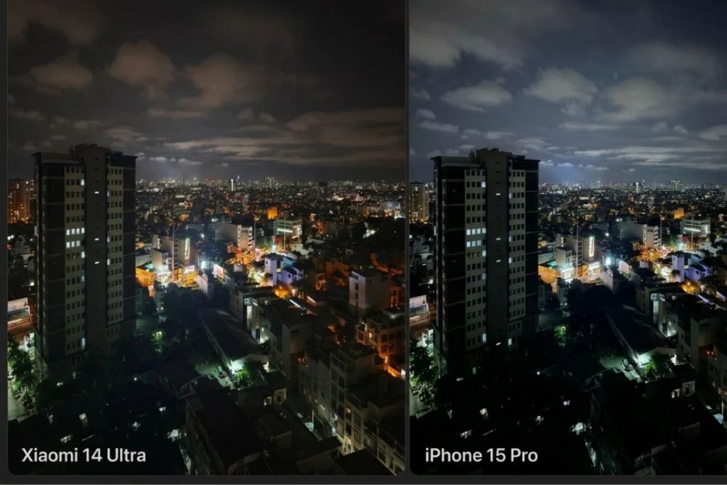 Ảnh thiếu sáng và xử lý AI trên iPhone 16 Pro Max