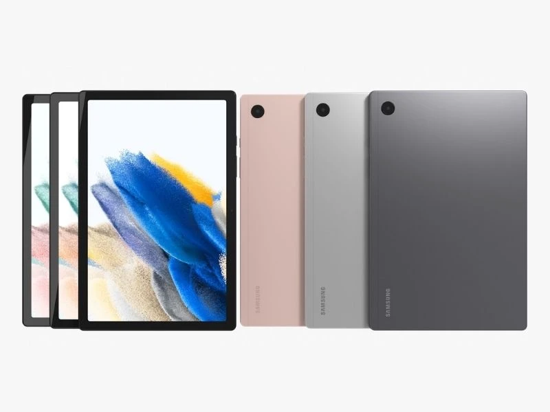 Các phiên bản màu sắc của Samsung Galaxy Tab A8